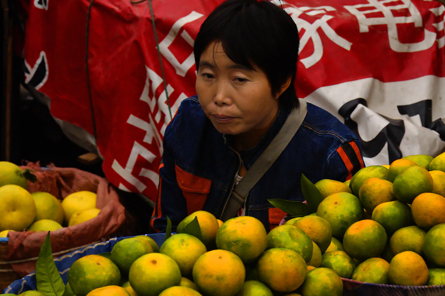 Fruit Seller at the White Palace